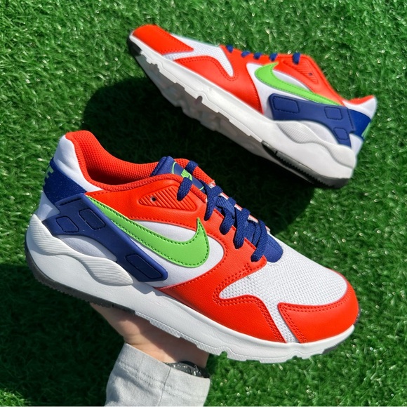 Nike Ld Victory White / Green Nebula / Team Orange - Picture 3 of 11